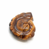 Crystal Stone Carved Spiral Pendants For Women Necklace DIY Amethyst Rose Quartz Labradorite Fluorite Agate Pendant Man Jewelry