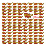 Pack Metal Spain Flag Lapel Pin Waving Spainish Pins bulk Patriotic Badge Souvenir Gifts