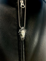 Handcrafted Sterling Silver Medusa s925 Silver Necklace Ancient Greek Myth Snake Woman Pendant Featured Pendant