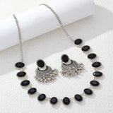 Luxury Rhinestone Wedding Jewelry Sets Jhumka Earrings Geometric  Statement Necklace Indian Crystal Bridal Jewelry Sets Bijoux