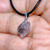 Natural Crystal Herkimer Diamond Pendant Hang Stone Gemstones Mineral Energy Reiki Home Decorations Gift Ore Crystals