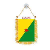 Directly Delivery Car Window Decoration Stain Bunting Pennant GUYANE Flags