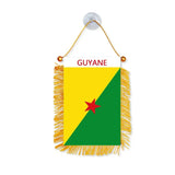 Directly Delivery Car Window Decoration Stain Bunting Pennant GUYANE Flags