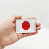 Creative Crystal Glass Nation Flag Fridge Magnet World Country Nation Flag Refrigerator Magnets Magnetic Stickers Resin Crafts