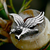 Beier Wholesale Stainless Steel Emboss Eagle Pendant necklace For Man Punk good detail Animal Jewelry BP8-542