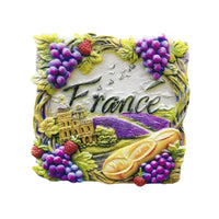 France Provence Fridge Magnets Tourism Souvenir Refrigerator Sticker Handicraft Gift Decoration