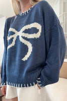 Warm Knitted Sweater Mujer for Women, Perfect for Christmas