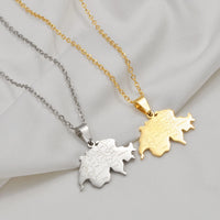 Anniyo Switzerland Map and Cities Pendant Necklaces for Women,Suisse Svizzera Svizra Schweizerische Swiss Maps Jewelry #513762