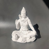 Sandstone Shiva Statue Yoga Figurine Zen Meditation Buddha Decor India Religion Feng Shui Craft  Home Decoration Accessories