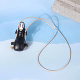 No Face Man Anime Figure Car Ornaments Male Car Pendant Car Rearview Mirror Pendant Birthday Gift Auto Decoraction Gifts