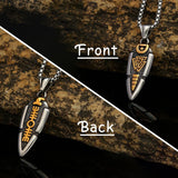 New Men's Stainless Steel Viking Spear Necklaces Vintage Rune Nordic Celtic Knot Pendants Fashion Jewelry Accessories Wholesale