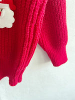 Handmade Decorative Christmas Sweaters Women Fashion Cute O Neck Long Sleeve Knitted Pullover Sweater Female Autumn Winter New
