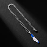2024 new fashion stainless just Israel six stars map flag pendant necklace temperament everything collarbone chain birthday anni