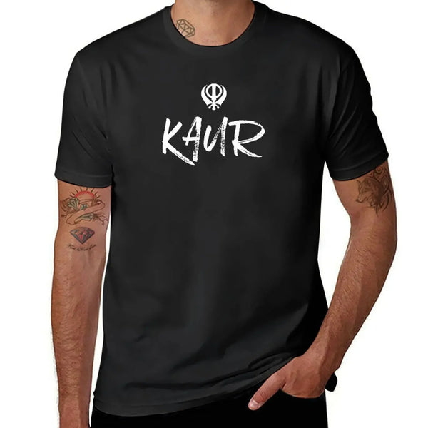 Kaur Sikh Khanda T-Shirt custom t shirt oversized t shirt fitted t shirts for men