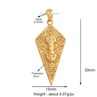 Peace Sign Feather Talisman Amulet Witch Religious Charm Pendant,MAMA Love Heart Wiccan Zircon Necklace Jewelry Findings L61