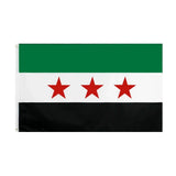 Syria Flag 90x150cm Syria Free People's flag hanging, high quality polyester flag decoration