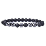 2022 Treatment of Varicose Veins Obsidian Anklet Adjustable Weight Loss Magnetic Therapy Magnet Anklet Bracelet for Mom Dad