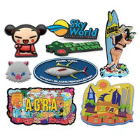 Cheap Small Size Magnet Roma Personalized Tourism Souvenirs for Home Decor Resin Magnetic Sticker for Fridge
