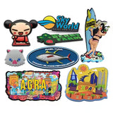 Cheap Small Size Magnet Roma Personalized Tourism Souvenirs for Home Decor Resin Magnetic Sticker for Fridge