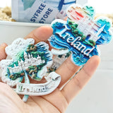 1pc, Australia Fridge Magnet, Koala Magnet, Ocean Magnet,Netherlands Windmill Tulip Four-Leaf Clover Fridge Sticker Home Decorat