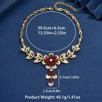 1PC Women's Fashion Flower Design Necklace Jewelry Suitable for Date, Party, Festival Gifts-2174