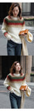 Christmas Red Sweater 2025 Autumn and Winter New Lazy Wind Thick Retro Design Knitted Pullover Winter Clothes Women