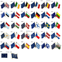 Flag Laple Pin Badge Brooch Canada friendship Ethiopia Ireland Brazil Pakistan Belgium Poland Germany Russia Philippines Finland