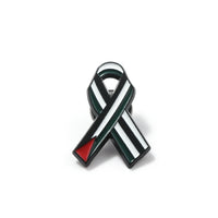 Creative Flag of Pakistan Enamel Pin Heart Ribbon Lapel Badge Backpack Hat Clothing Brooches for Friend Jewelry Accessories Gift