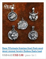 BEIER Stainless Steel Punk Style Simple Octopus Pendant Pendant fashion Chain Necklace men/women Jewelry BP8-1004