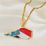 Anniyo South Yemen Pendant Necklaces Jewelry #208021
