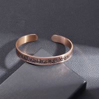 Exquisite Quran Verses Ayatul Kursi Bracelet Islamic Muslim Stainless Steel Jewelry Men\\\\'s Arabic Calligraphy Bangles Ramadan