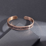 Exquisite Quran Verses Ayatul Kursi Bracelet Islamic Muslim Stainless Steel Jewelry Men\\\\'s Arabic Calligraphy Bangles Ramadan