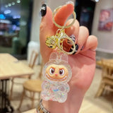 Acrylic Keychain with Flowing Sand Toy Figure Bag Accessory Cute Blind Box Decoration Gift Key Chain from Mainland China