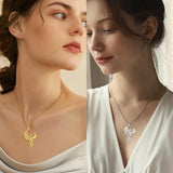 EUEAVAN 5pcs Phoenix Stainless Steel Pendant Fire Bird Hummingbird Charms Lucky Necklace Earrings Jewelry Making Supplies DIY