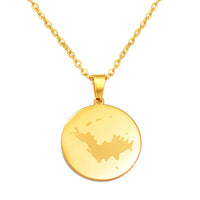 Anniyo Caribbean Saint-Barthelemy Pendant Necklaces France Jewelry #319501