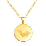 Anniyo Caribbean Saint-Barthelemy Pendant Necklaces France Jewelry #319501