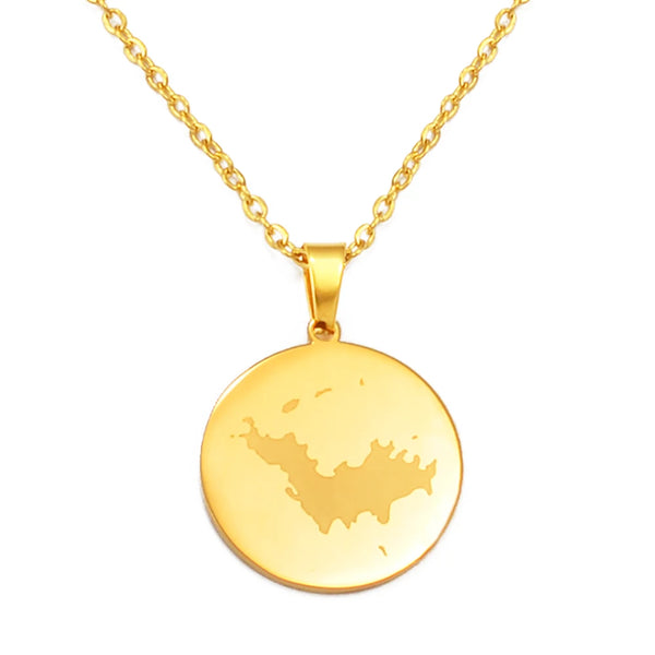 Anniyo Caribbean Saint-Barthelemy Pendant Necklaces France Jewelry #319501