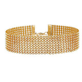 TOP Quality Cool Shiny Rhinestone Bundle Neck Popular Element Collar Necklace Punk Hip Hop Women's Choker Gift Korean Jewelry