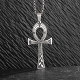Ancient Egyptian Goddess Spread Wings Pendant Necklace Women Fashion Hip Hop Punk Amulet Jewelry Gift