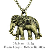 Birthday Gifts Necklace 45Cm Or 70Cm Long Chain Elephant Neck Decoration Choker Neck