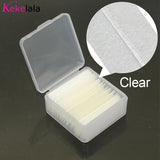 Kekelala Glue-Free 40 Pcs/case Reusable Self-Adhesive Glue Strip False Eyelashes Makeup Tools No Glue Lash Adhesive Tape In Bulk