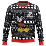 Mickey Mouse Anime Ugly New Year Christmas Gift Merry Christmas New Year's Eve New Men's and Women's Hoodies Sportswear