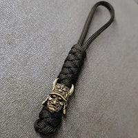 Vintage Hand-knitted Lanyard Keychain Biker helmet Pendant Paracord Rope weave Accessories Bag Hanging Handmade Car Keyring