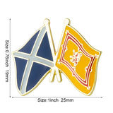 Scotland Flag Laple Pin Badge Brooch
