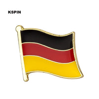 National Flag Metal Pin Badge Decorative Brooch Pins for Clothes Brooch Jewelry Rozetten Papier