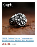 BEIER Stainless Steel Punk Style Simple Octopus Pendant Pendant fashion Chain Necklace men/women Jewelry BP8-1004