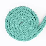 5Meters 5-20mm Colored Cotton Rope 3 Shares Twisted Cord DIY Decoration Macrame Ropes for Bag Braided Cords Sewing Accessories