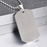Nextvance Stainless Steel Custom Personalized Necklace 3 Colors Photo Name Free Engrave Necklaces For Women Men Valentines Gift