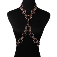 Luxury Austrian Crystal Glass Choker Necklace Women Jewelry Best Friendship Statement Necklaces Pendants For Bridal Wedding