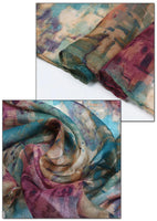 180cm*90cm Vintage Bali Yarn Scarf Mosaic Geometric Print ShawlSunscreen Head Wrap Outdoor Windproof Beach Towel